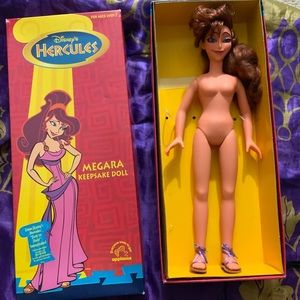 17" big disney hercules meg megara doll limited edition classic version